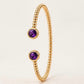 Violet Orbit Cuff