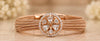 Geometric Mosaic Mesh Bracelet