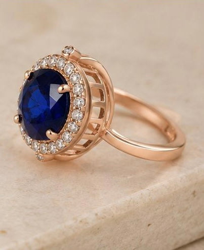 Velvet Moon Gold Ring