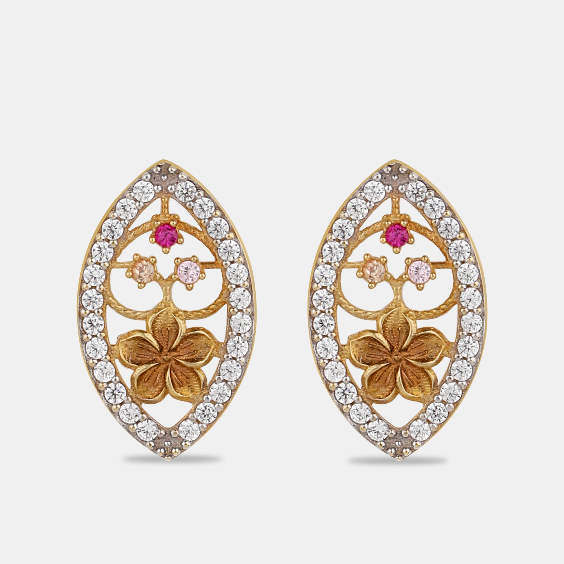 Floral Radiance Pendant Set