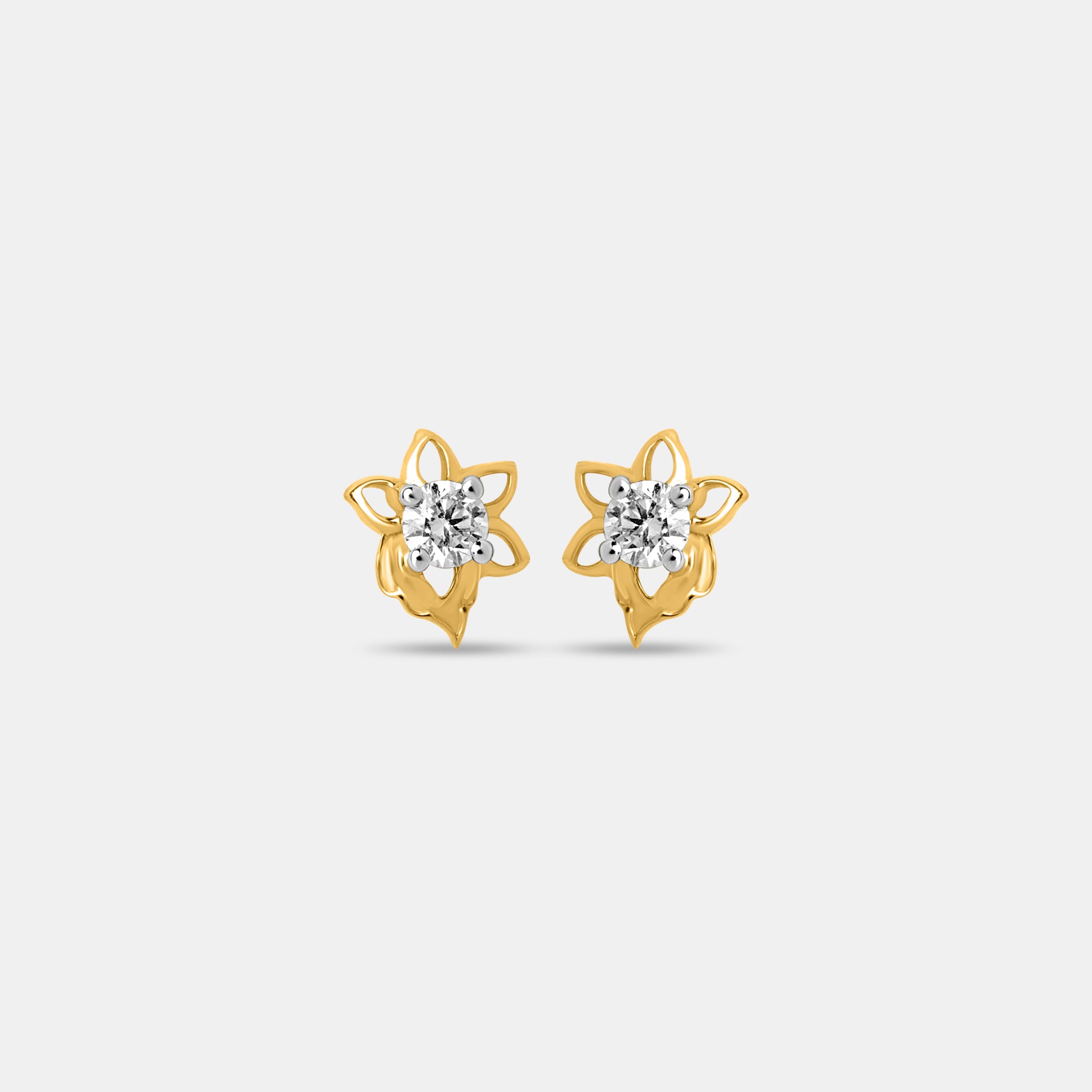 Florisia 18kt Gold Diamond Studs
