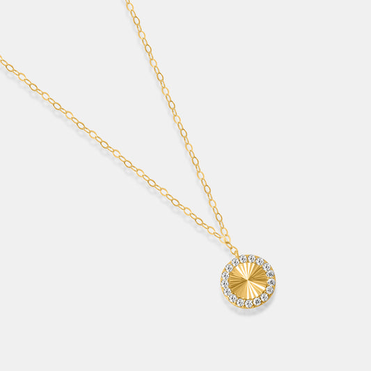 Golden Horizon Pendant Chain