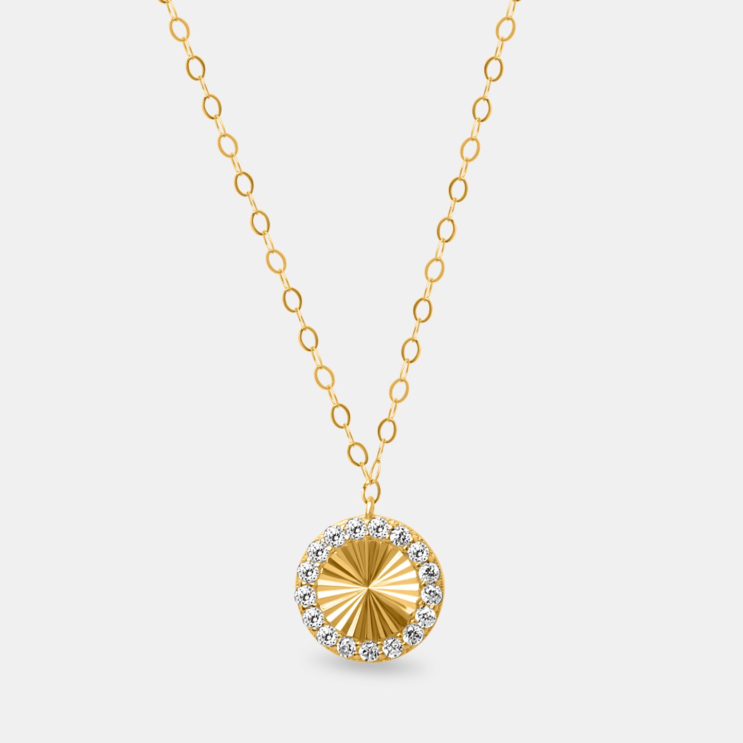 Golden Horizon Pendant Chain