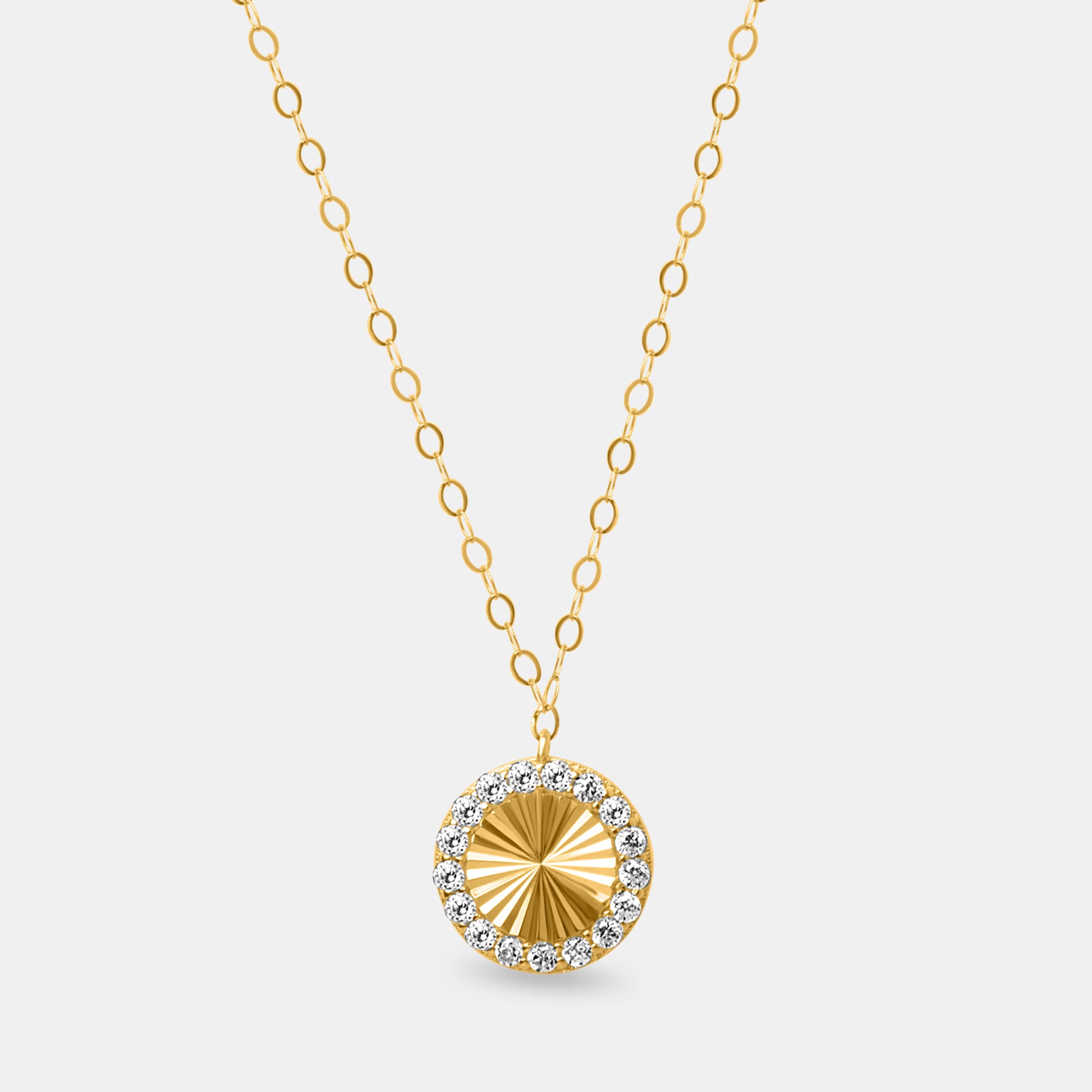 Golden Horizon Pendant Chain
