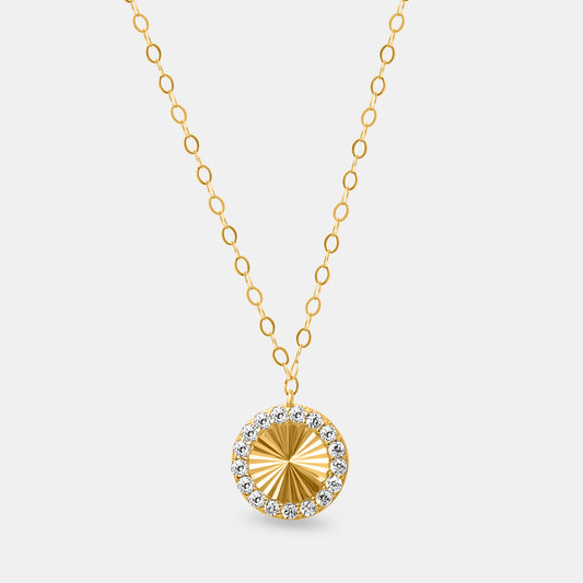 Golden Horizon Pendant Chain