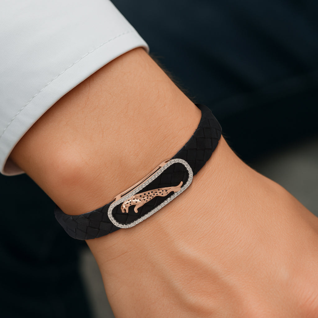 Golden Jaguar Cuff