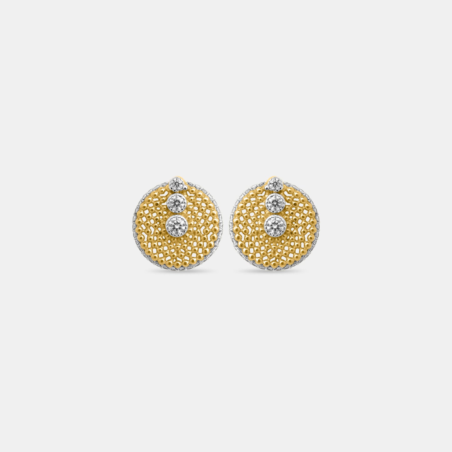 Golden Nebula Studs