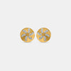 Golden Swirl Studs