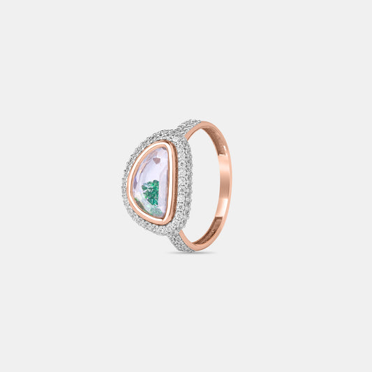 Green Galaxy Ring