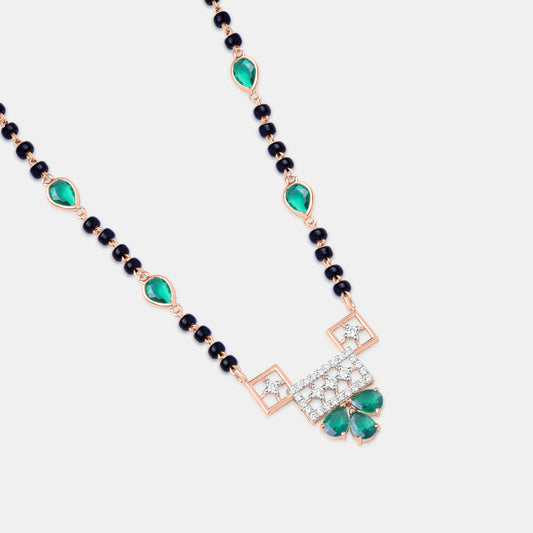 Green Love Mangalsutra