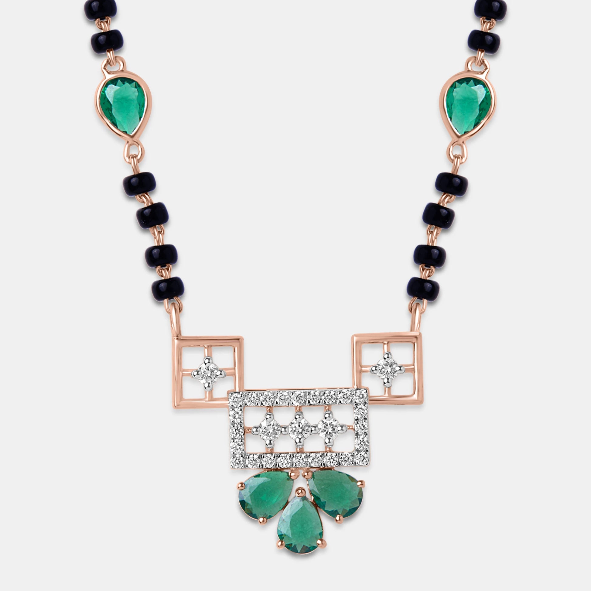 Green Love Mangalsutra