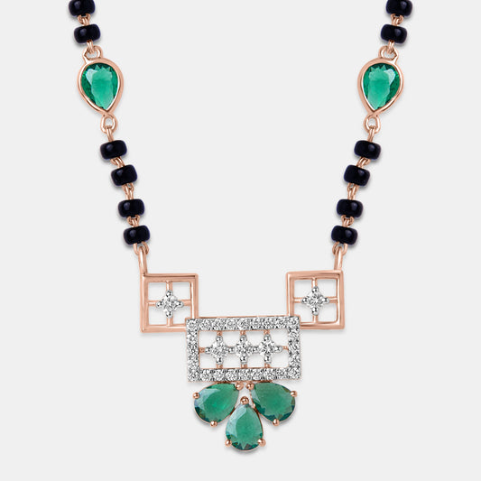 Green Love Mangalsutra