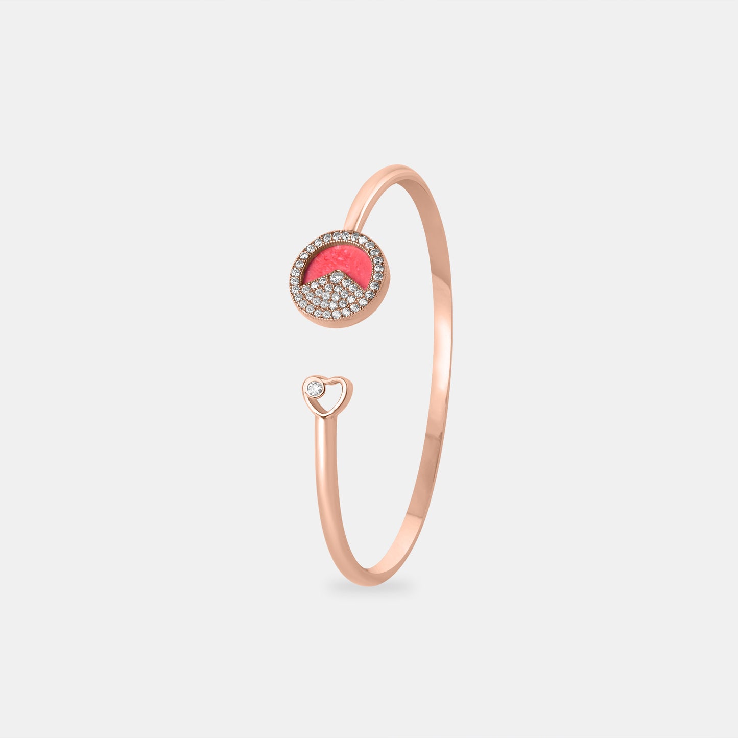 Heartfelt Charm Bangle