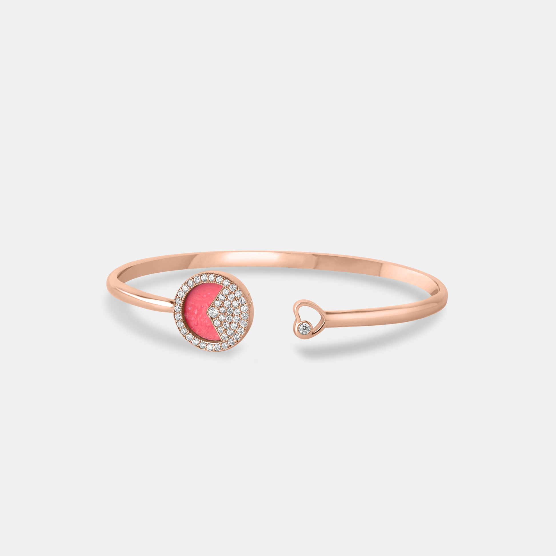 Heartfelt Charm Bangle