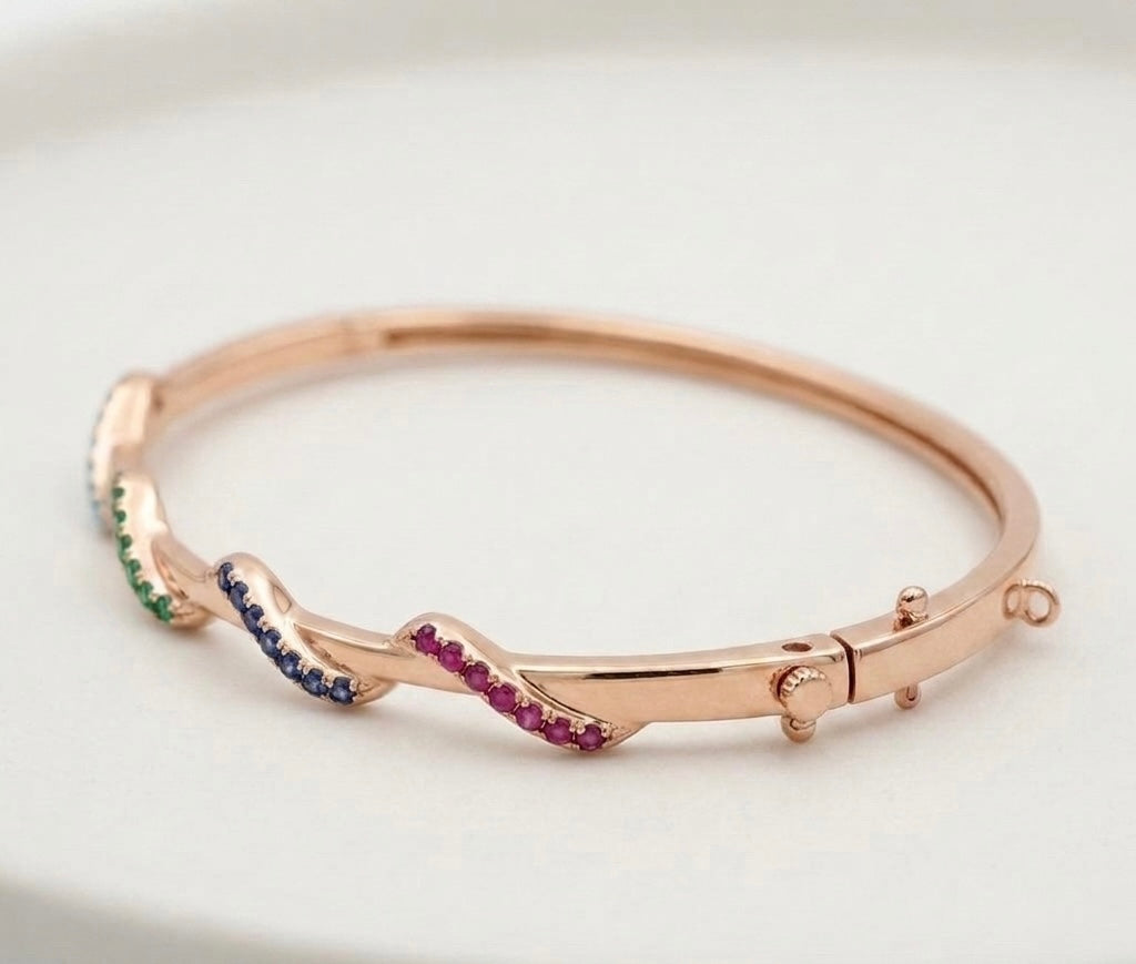 Aura Wave Bangle