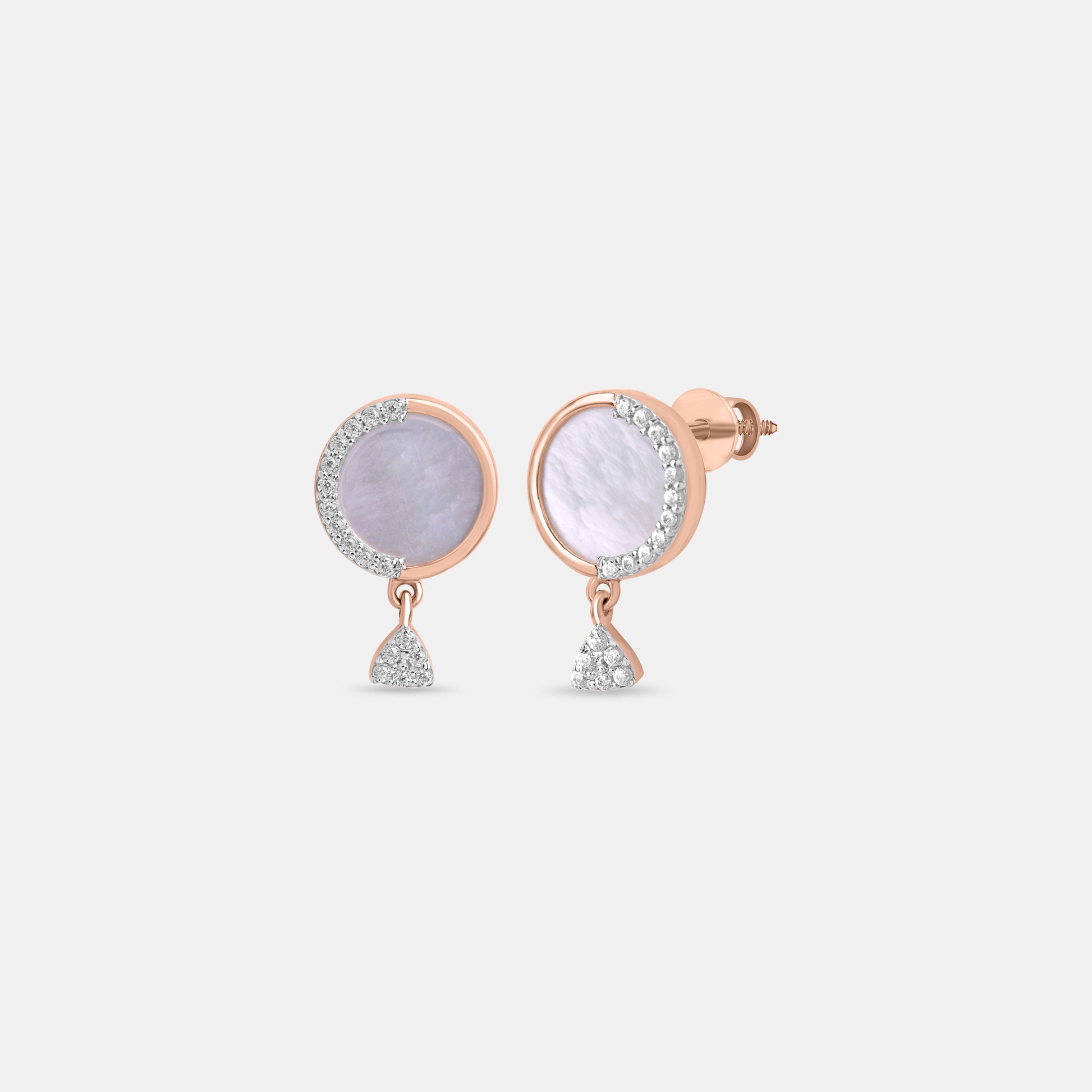 Iridescent Moon Diamond Mangalsutra Set