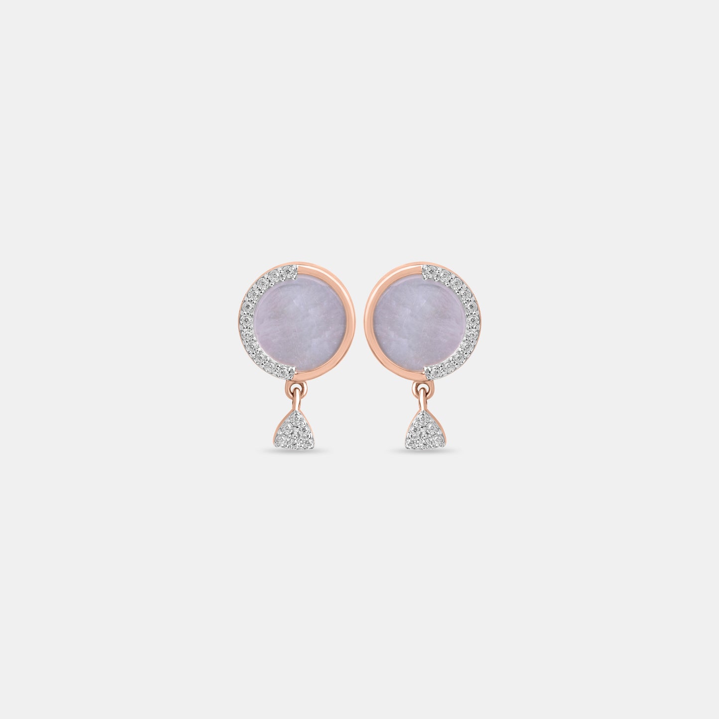 Iridescent Moon Diamond Mangalsutra Set
