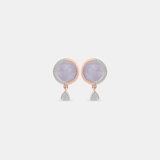 Iridescent Moon Diamond Mangalsutra Set