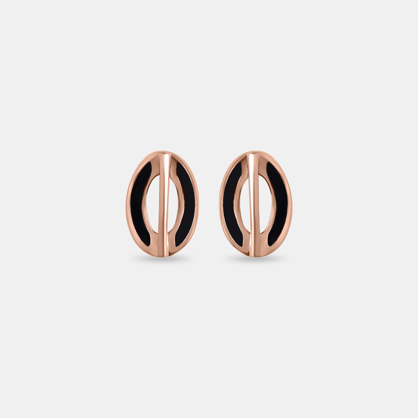 Midnight Donut Studs