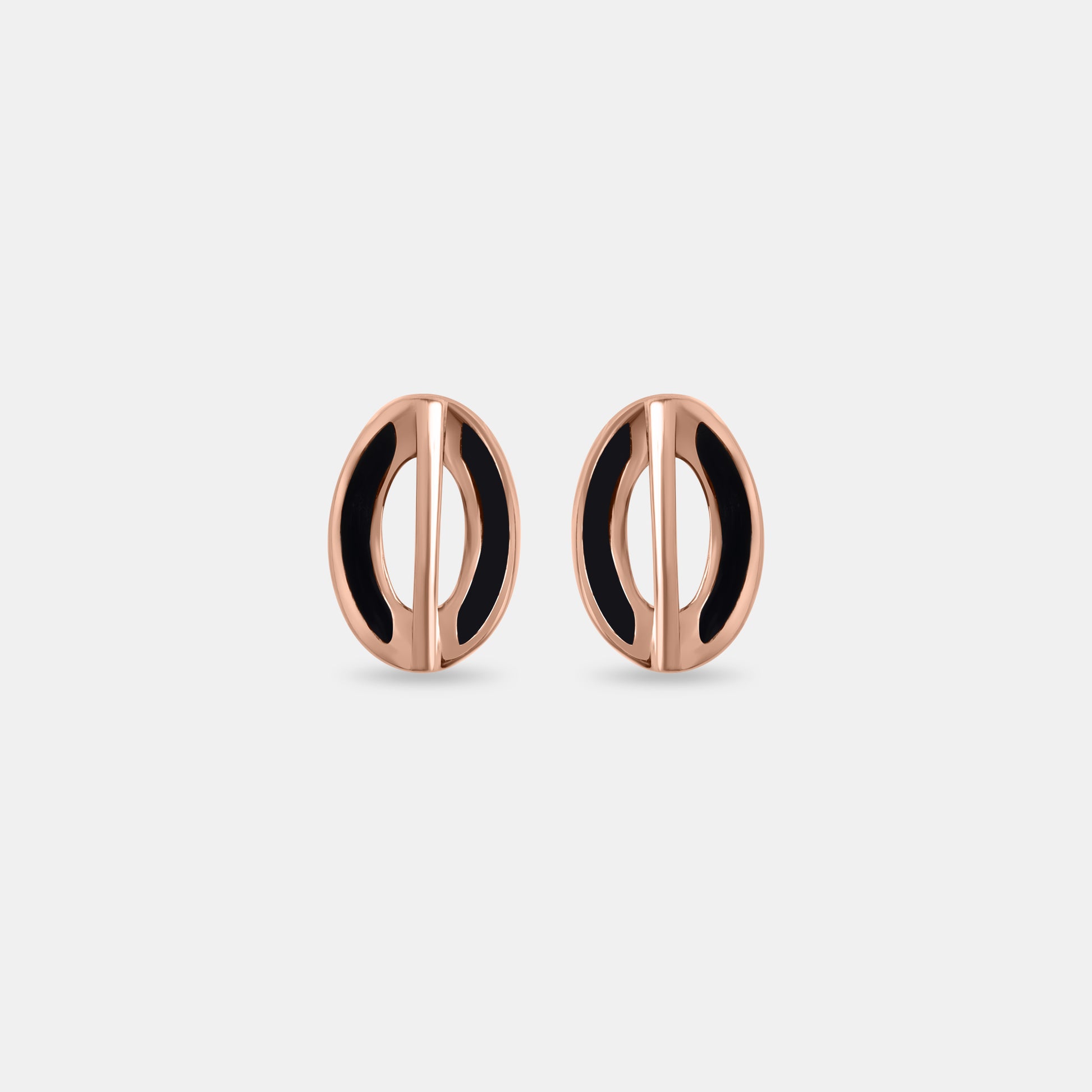 Midnight Donut Studs