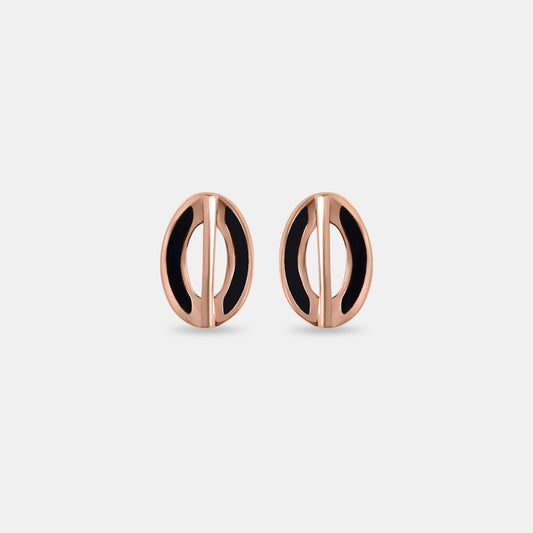 Midnight Donut Studs