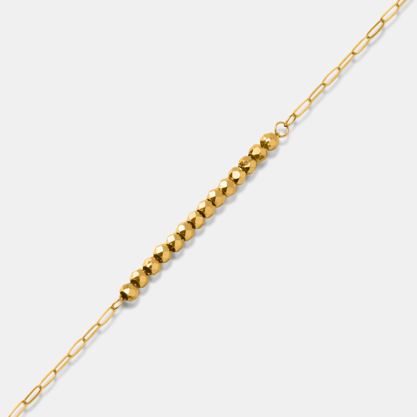 Minimalist Gold Bead Bracelet