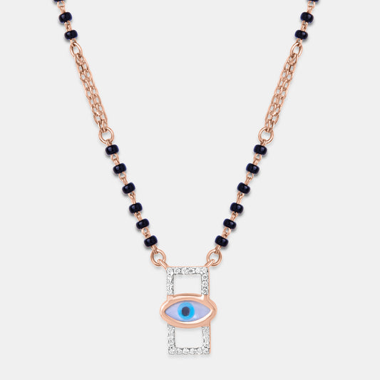 Modern Gaze Evil Eye Gold Chain