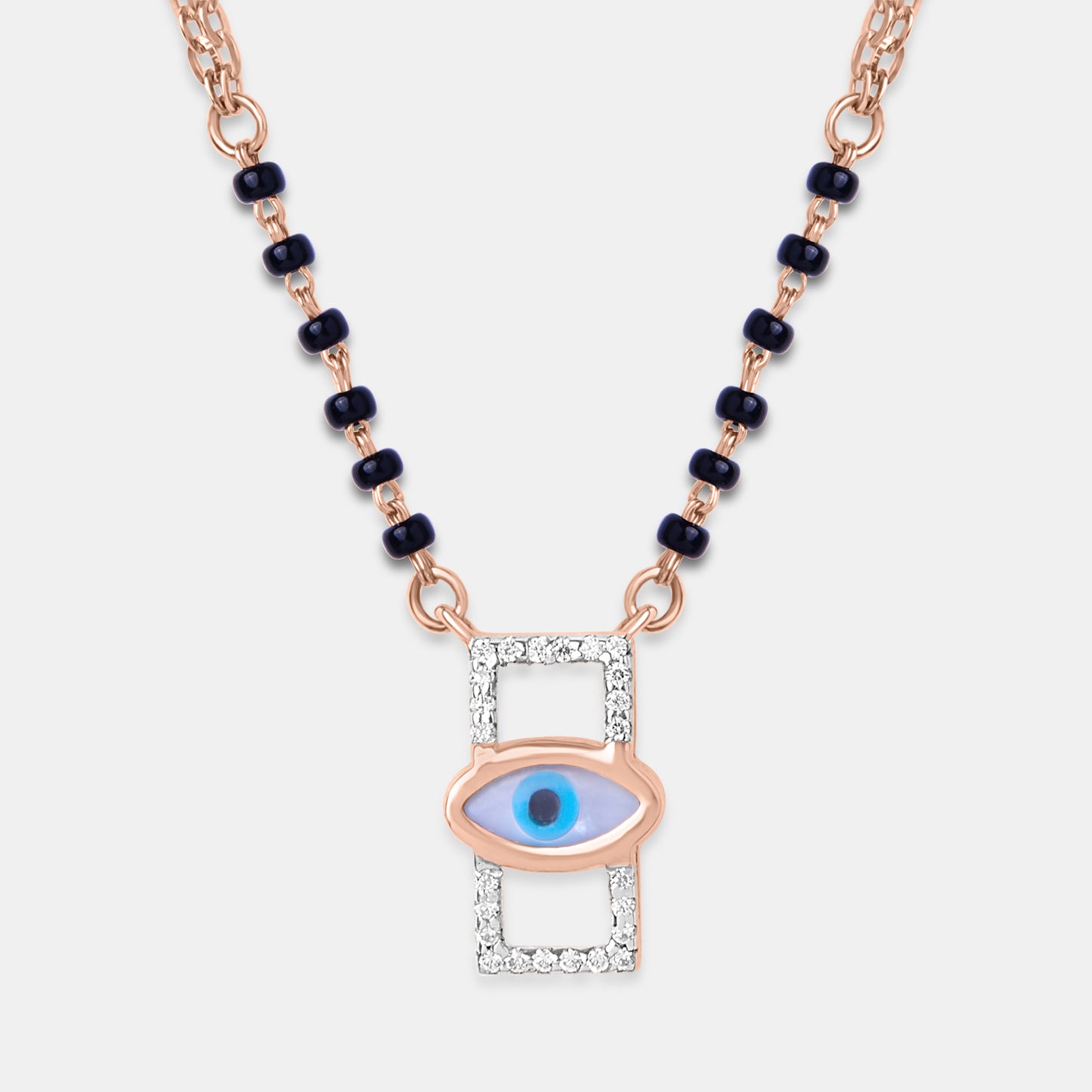 Modern Gaze Evil Eye Gold Chain
