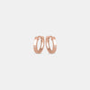 Orna Rose Gold Huggies