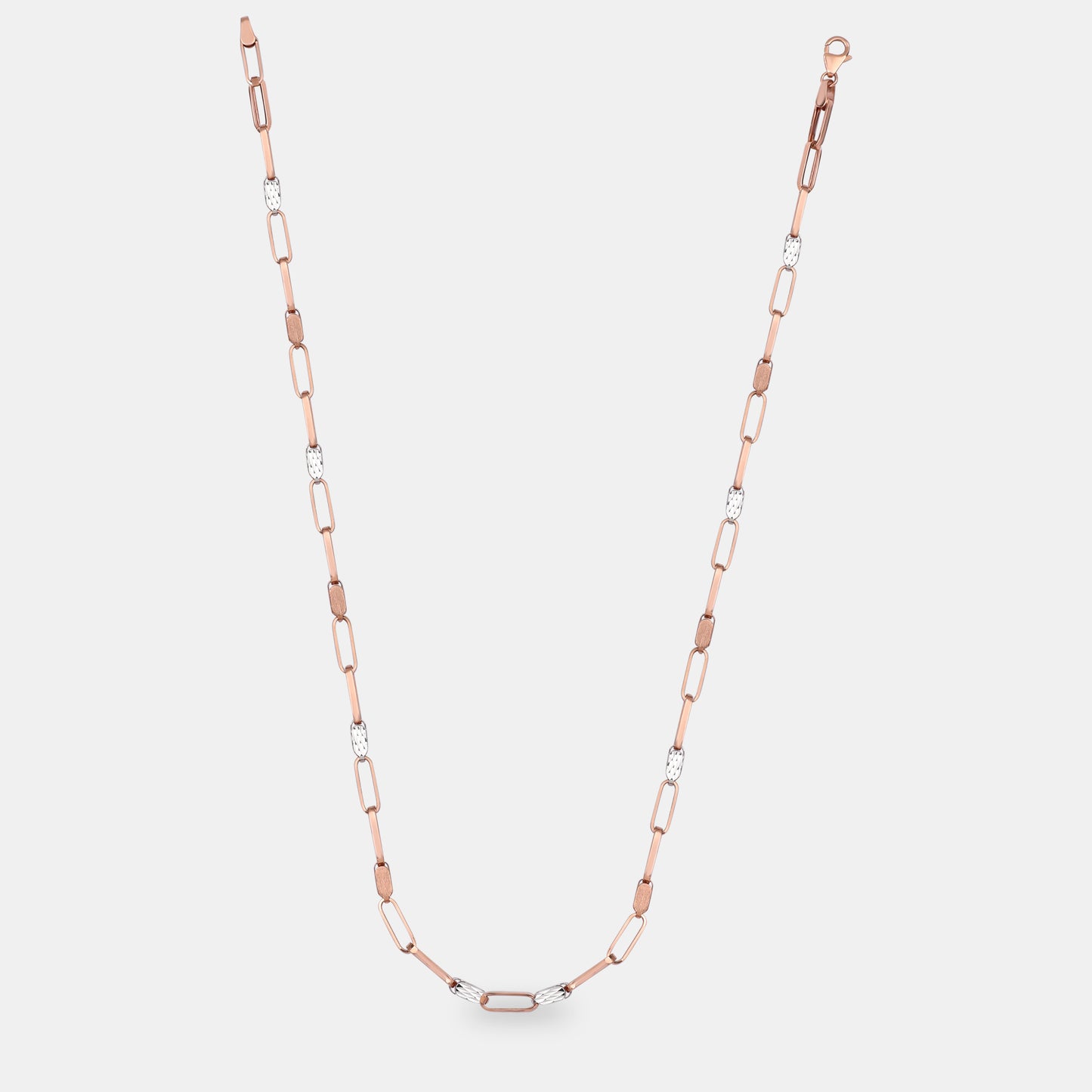 Paperclip Link Gold Chain