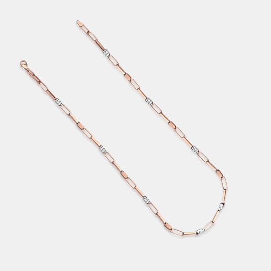 Paperclip Link Gold Chain