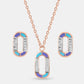 Pastel Link Sparkle Pendant Set