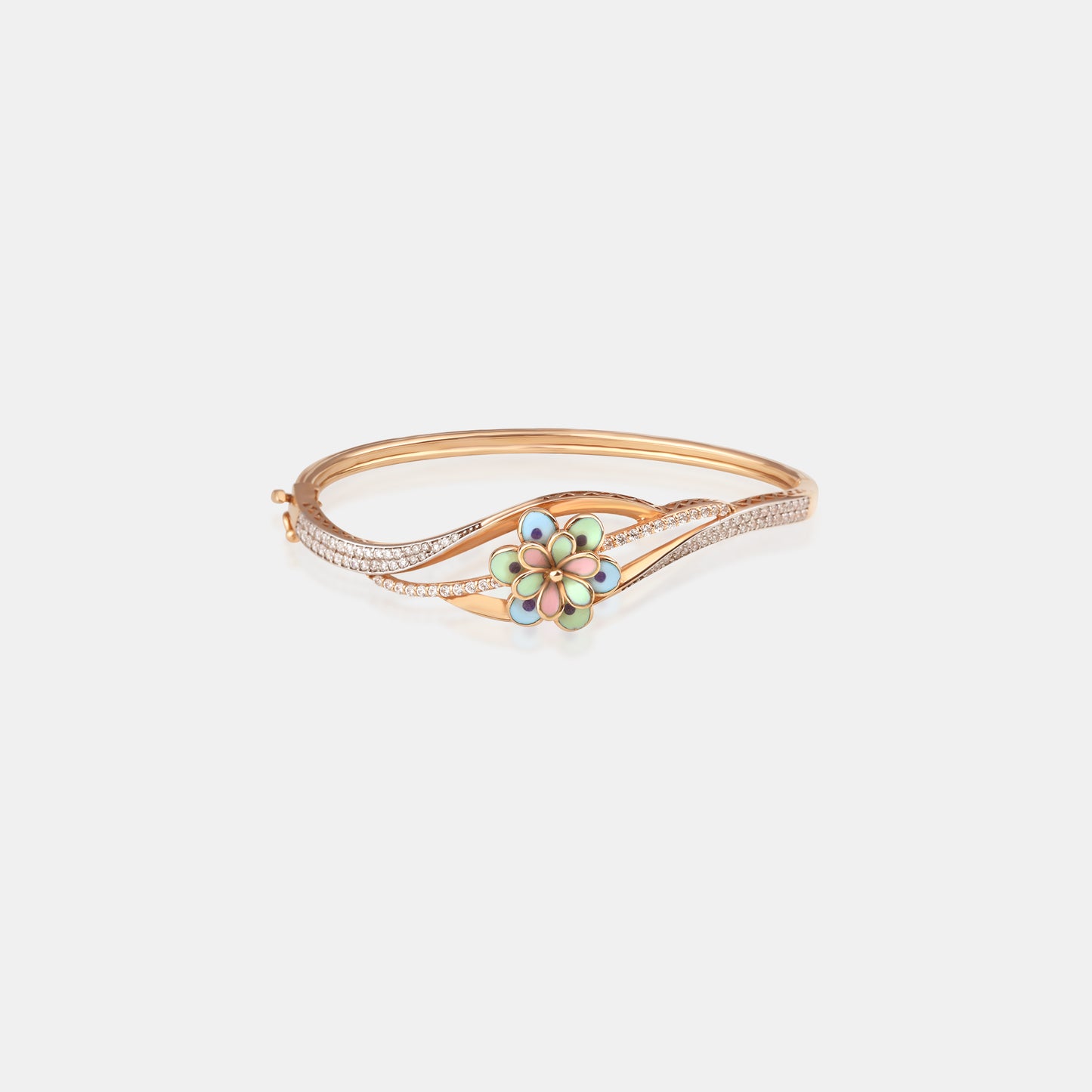 Petal Cascade Bangle