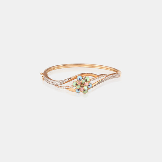 Petal Cascade Bangle