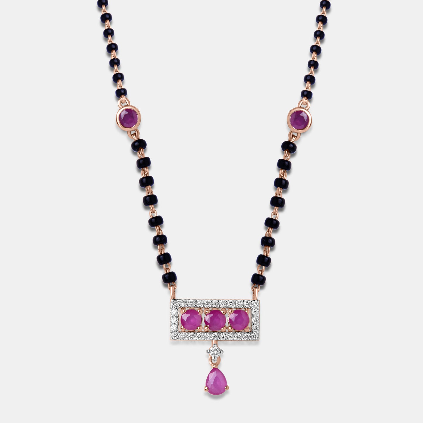 Pink Bling Mangalsutra
