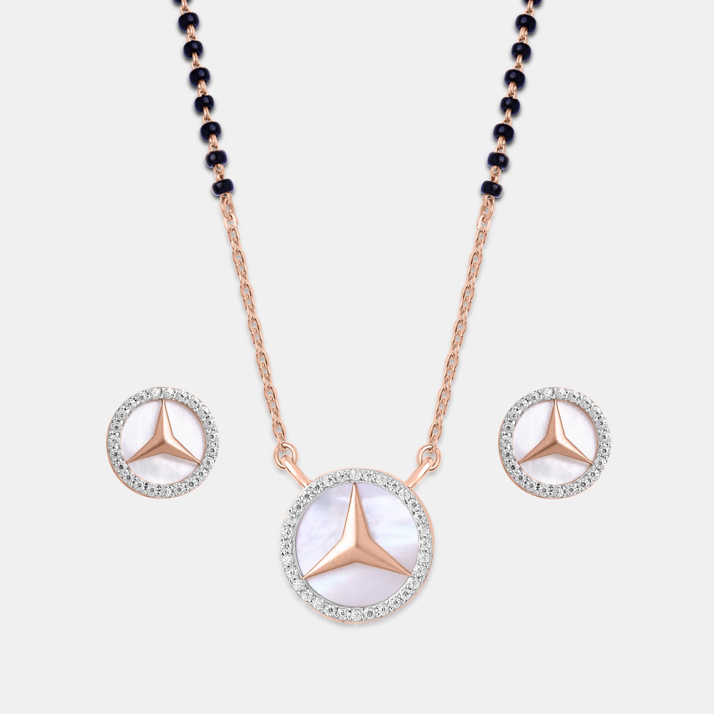Radiant Tri-star Mangalsutra Set