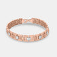 Regal Link Dual-tone Gold Bracelet
