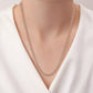 Rose Dewdrop Layered Chain