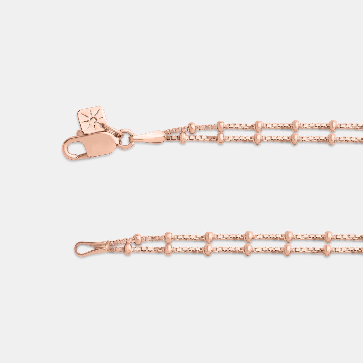 Rose Gold Orb Chain