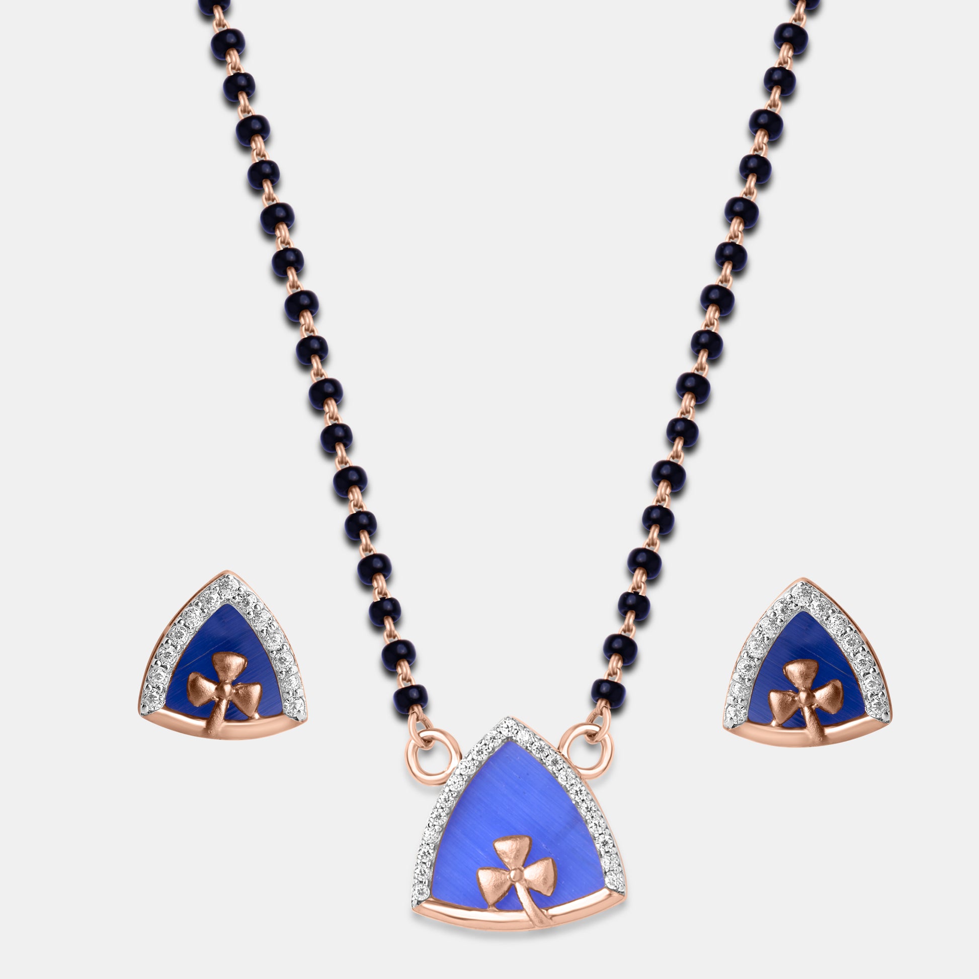 Royal Bloom Mangalsutra Set