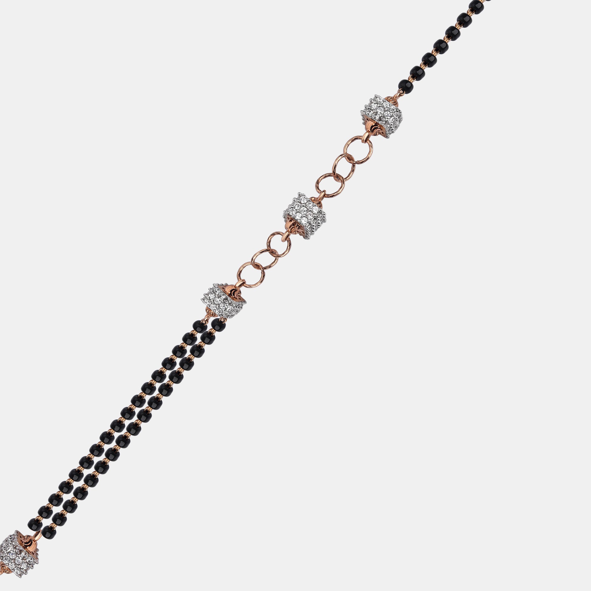 Sapphire Cascade Mangalsutra
