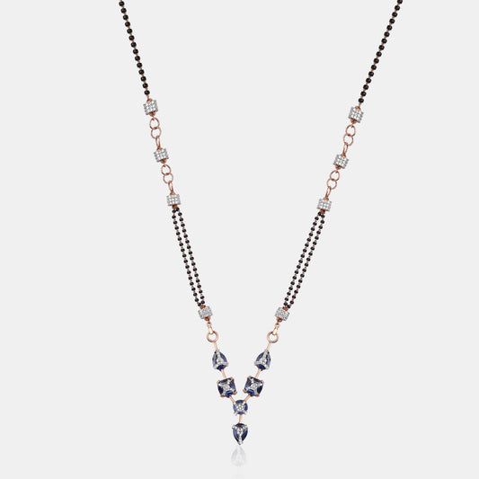 Sapphire Cascade Mangalsutra