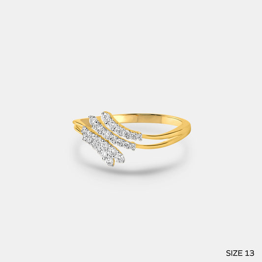 Sparkle Stream Ring