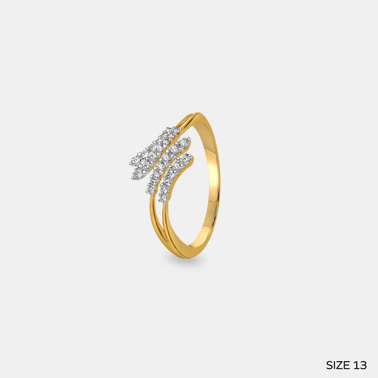 Sparkle Stream Ring