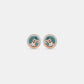 Teal Swirl Mangalsutra Set