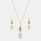 Textured Triangle Sparkle Set