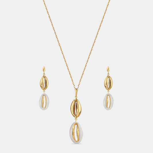 Textured Triangle Sparkle Set