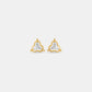 Trilisse 18kt Gold Diamond Studs