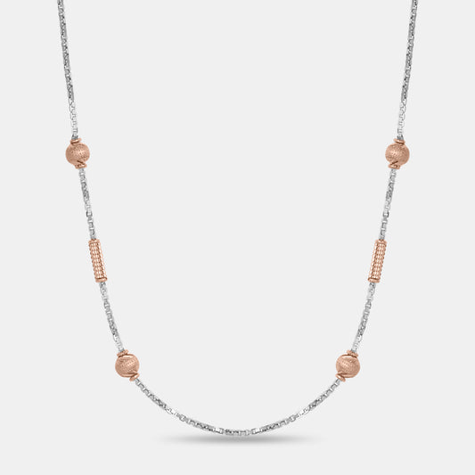 Two-tone Texture Gold Chain