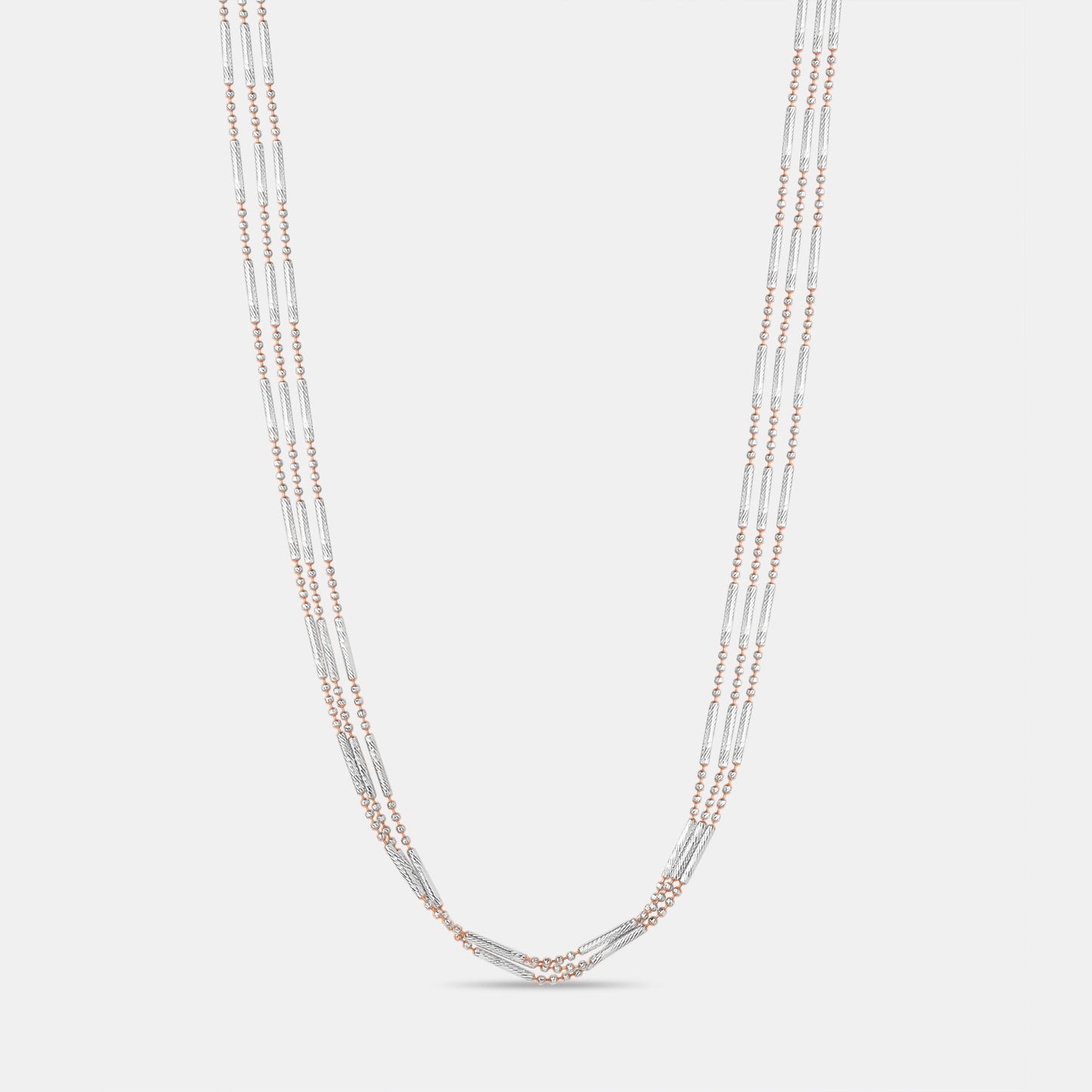 Two-tone Tube Chain